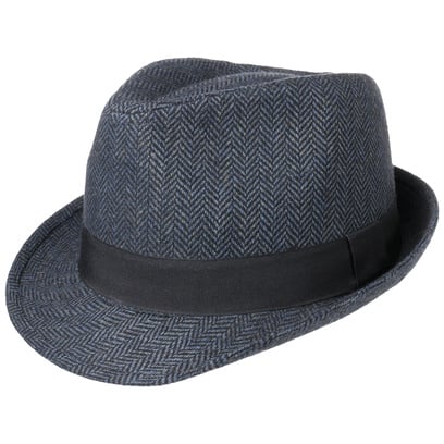 Classic Herringbone Trilby Hut by Lipodo