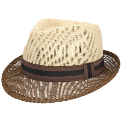 Twotone Trilby Strohhut by Lipodo