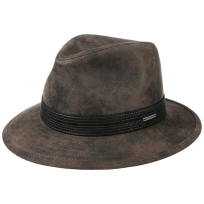 Jacky Pigskin Traveller Lederhut by Stetson