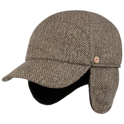 Casquette avec Oreillettes Herringbone by Mayser