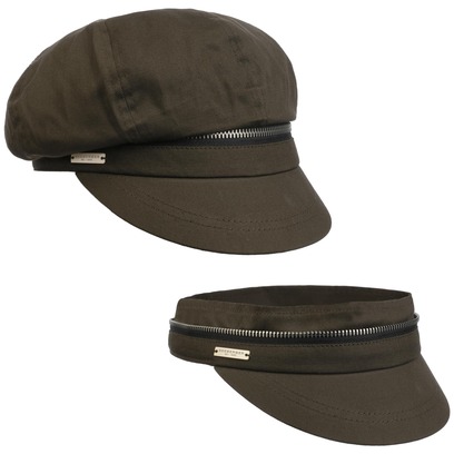 Casquette Gavroche Zip Cotton by Seeberger