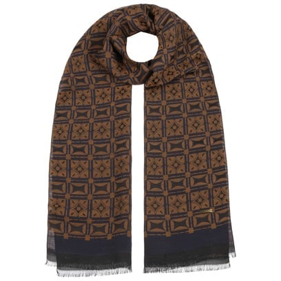 Jaquard Geometrics Baumwollschal by Stetson