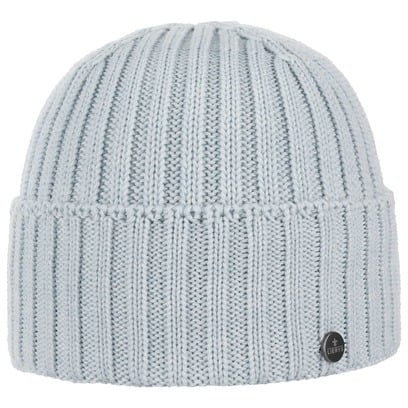 Merino Strickmütze mit Umschlag by Lierys