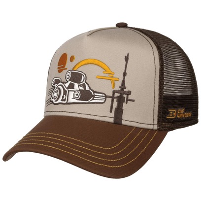 Spaceship Trucker Cap by CapUniverse