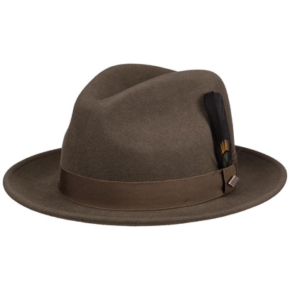 Lormont LiteFelt Fedora Wollhut by JJ Hats