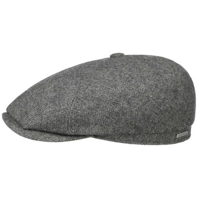 Dickvale Herringbone Flatcap by Stetson