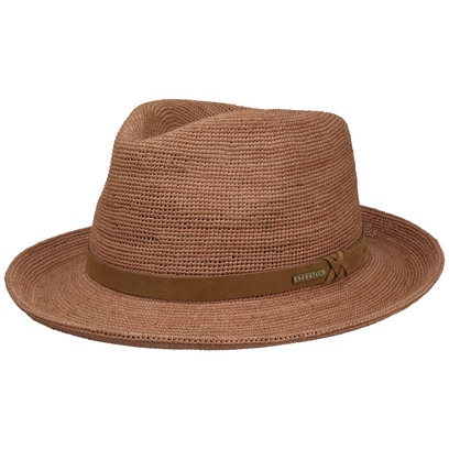 Fedora Crochet Raffiahut by Stetson