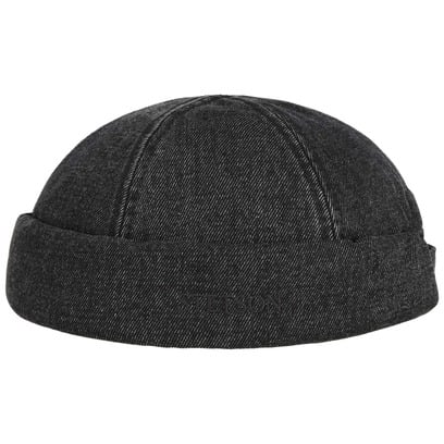 Black Denim Dockerm�tze by Stetson