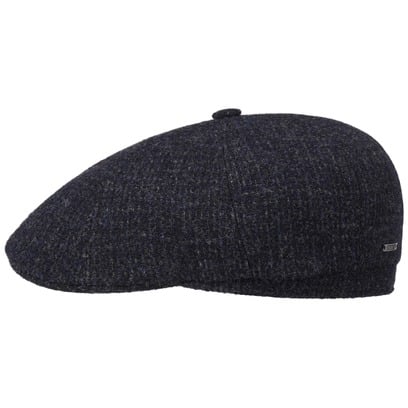 8 Panel Selton Wool Flatcap by Stetson