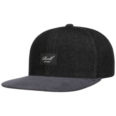 Casquette Black Denim Suede by Reell
