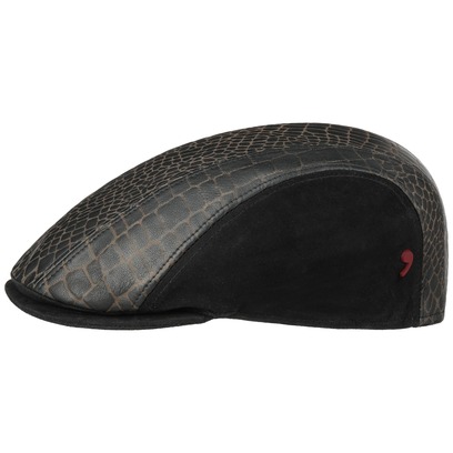 Jhon Premium Leather Flatcap by Alfonso D�Este