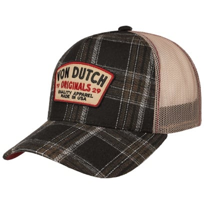 Quality Apparel Check Cap by Von Dutch