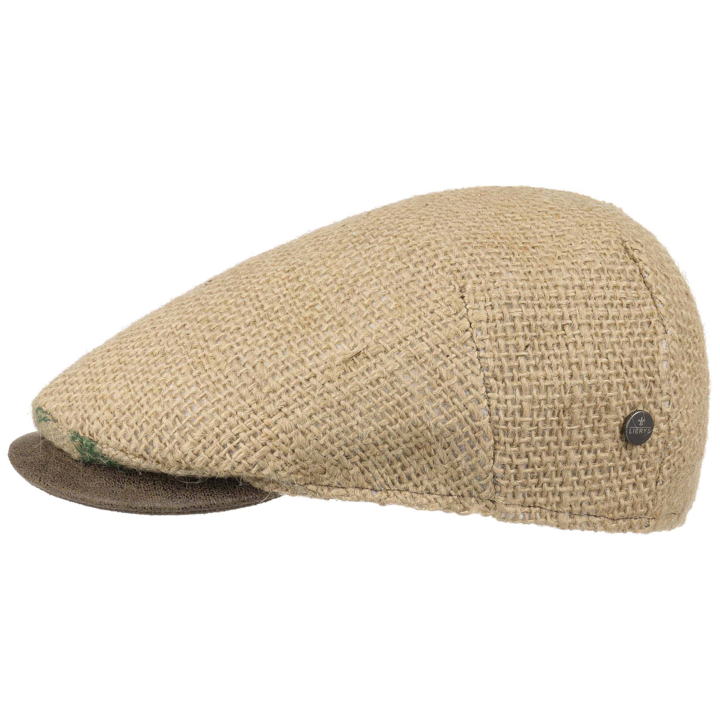 Lierys Casquette Plate Capri Harris Tweed Homme – 100% Laine Vierge Made In Italy – Doublure Chaude Pour Hiver