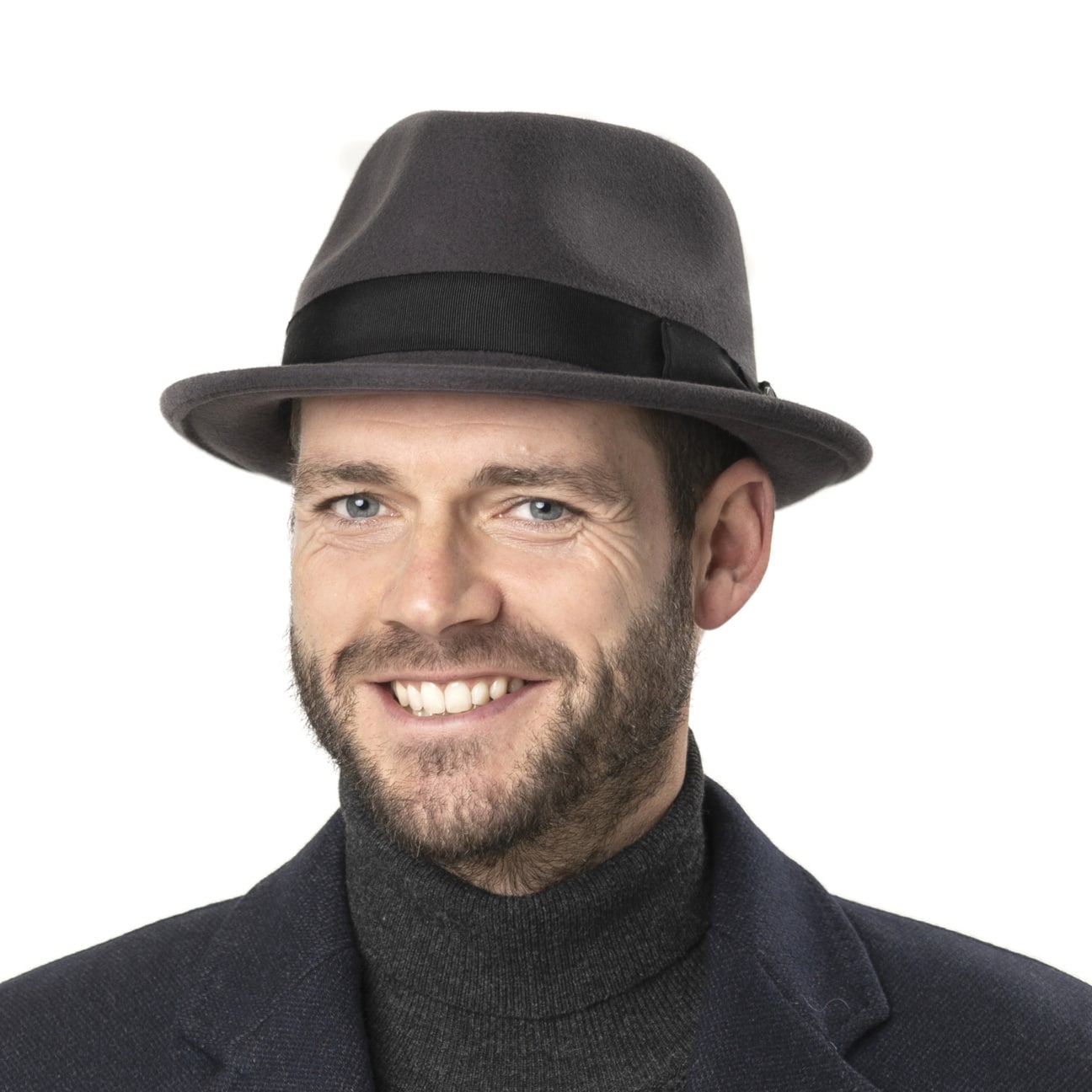 Chapeau En Laine Uni Pork Pie By Stetson - CHF 116.95
