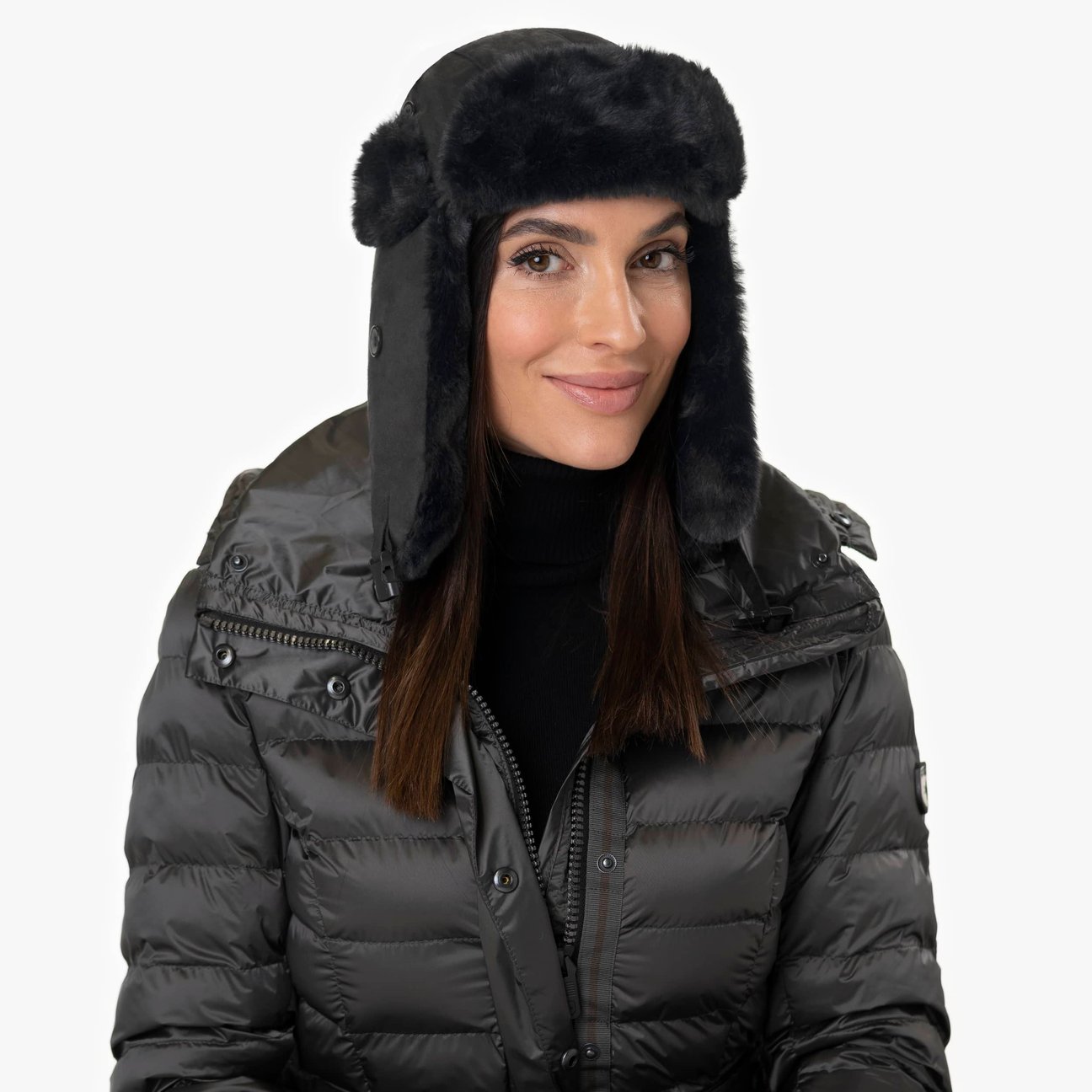 Produktbild von SEEBERGER Lambswool Aviator Hat Lapeer Pilot Hat Caps Women