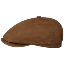 6 Panel Calf Leather Flatcap by Stetson - CHF 181.95
