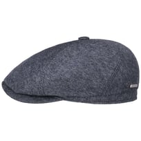 6 Panel Fine Melange Wool Flatcap by Stetson - CHF 106.95