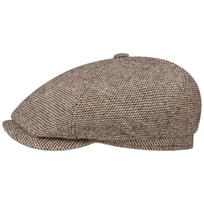 6 Panel Undyed Wool Flatcap by Stetson - CHF 106.95