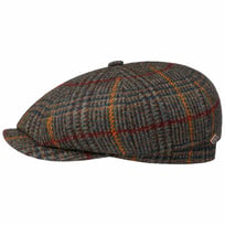 8 Panel Barkeyville Wool Flatcap by JJ Hats - CHF 106.95