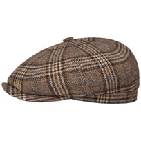 8 Panel Vanderon Check Flatcap by JJ Hats - CHF 128.95