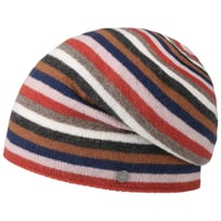 Bonnet en Cachemire Merino Stripes by Lierys - CHF 49.95