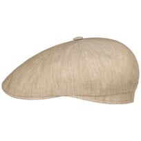 Bricksford 8 Panel Leinen Flatcap by Stetson - CHF 127.95