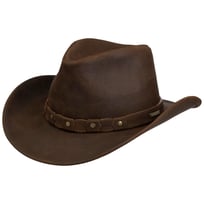 Calf Split Western Lederhut by Stetson - CHF 213.95