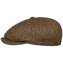 Casquette 8 Panel Wool Herringbone by Balmoral - CHF 85.95