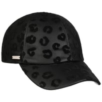 Casquette Faux Leather Leo Print by Seeberger - CHF 49.95