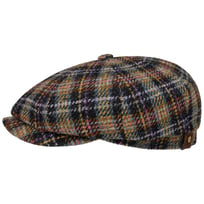 Casquette Hatteras Check Harris Tweed by Stetson - CHF 149.95