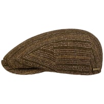 Casquette Plate Kent Herringbone Stripe by Stetson - CHF 80.90