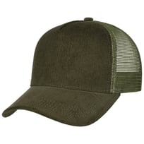 Casquette Trucker en Velours C�tel� Uni by Lipodo - CHF 22.95