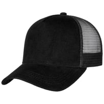 Casquette Trucker en Velours C�tel� Uni by Lipodo - CHF 22.95