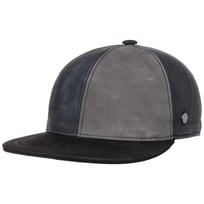 Casquette en Cuir 6 Panel Tricolour by Lierys - CHF 67.95