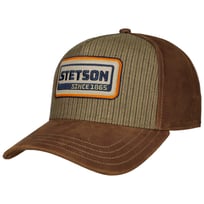 Casquette en Cuir Retro Stripes by Stetson - CHF 106.95