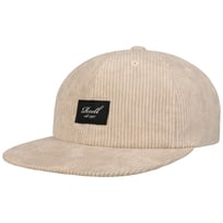 Casquette en Velours Flat 6 Panel Beige by Reell - CHF 44.95