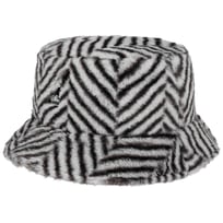 Chapeau Bob Faux Fur Bucket Herringbone by Kangol - CHF 46.95