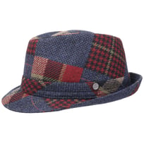 Chapeau Merino Patchwork Trilby by Lierys - CHF 85.95