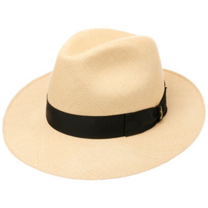 Chapeau Panama (différentes couleurs de bandeau disponibles)