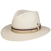 Chapeau Panama Menton Striped Band by Mayser - CHF 213.95