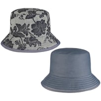 Chapeau R�versible Denim Flowers by bedacht - CHF 85.95