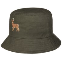 Chapeau Reindeer Waxed Cotton Bucket by Lipodo - CHF 33.95
