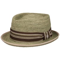 Chapeau de Raphia Crochet Pork Pie by Lierys - CHF 127.95