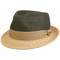 Chapeau de Raphia Twotone Toyo Trilby by Stetson - CHF 95.95