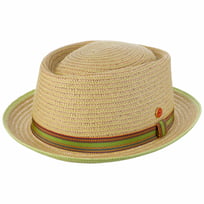 Chapeau en Paille Andy Green Pork Pie by Mayser - CHF 96.95