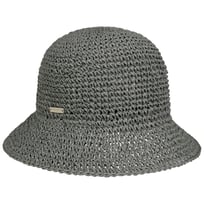 Chapeau en Paille Crochet Cloche by Seeberger - CHF 44.95
