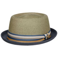 Chapeau en Paille Licano Toyo Pork Pie by Stetson - CHF 69.00