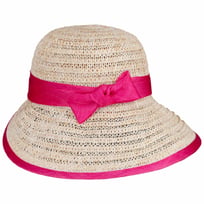 Chapeau en Paille avec N�ud Sinamay by Seeberger - CHF 127.95