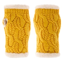 Chauffe-Poignets en Tricot Cable Knit by Seeberger - CHF 33.95