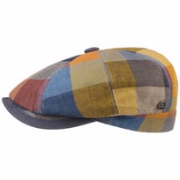 City Bic Leder Piping Flatcap by Lierys - CHF 85.95